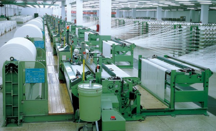 Dệt bằng máy dệt khí